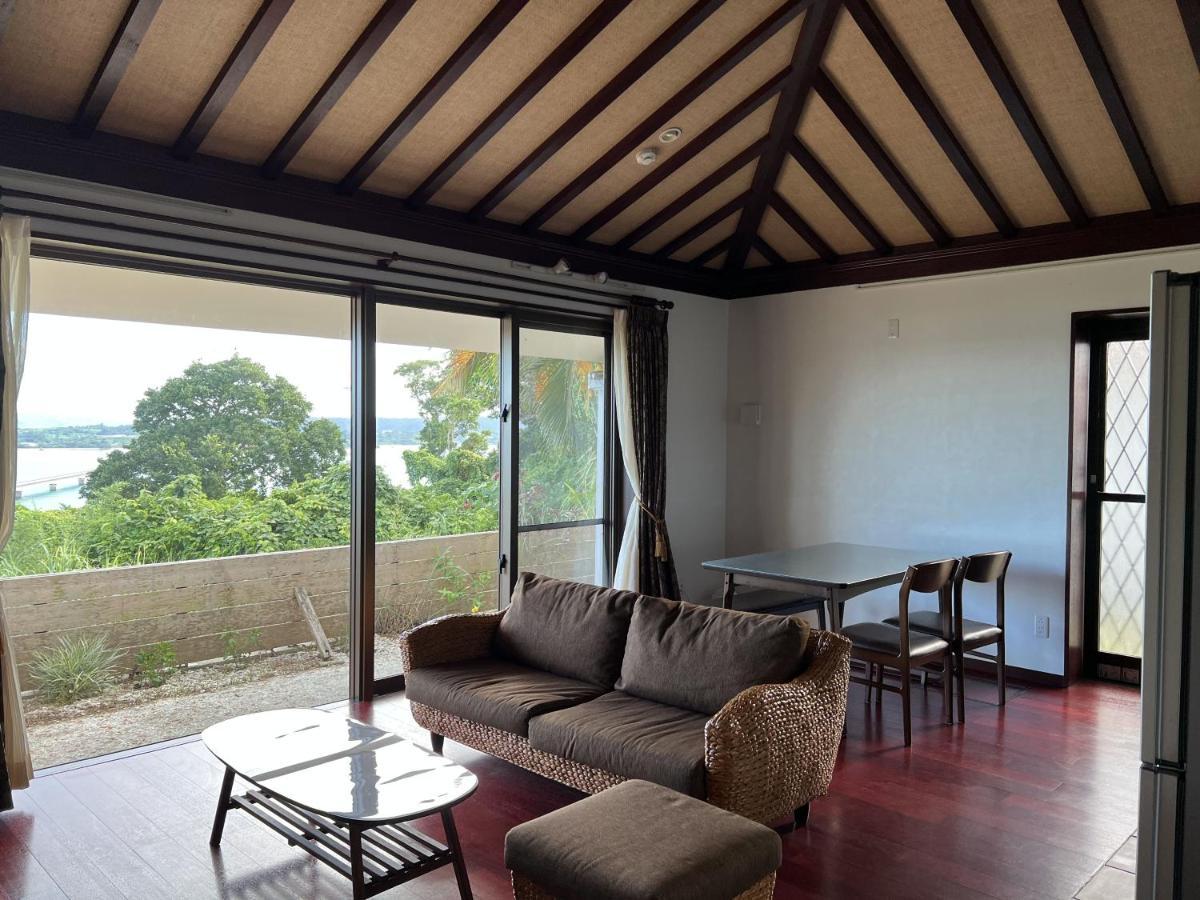 Ocean Hills Kouri Hotel Nakijin Bagian luar foto