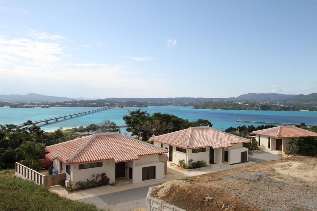 Ocean Hills Kouri Hotel Nakijin Bagian luar foto