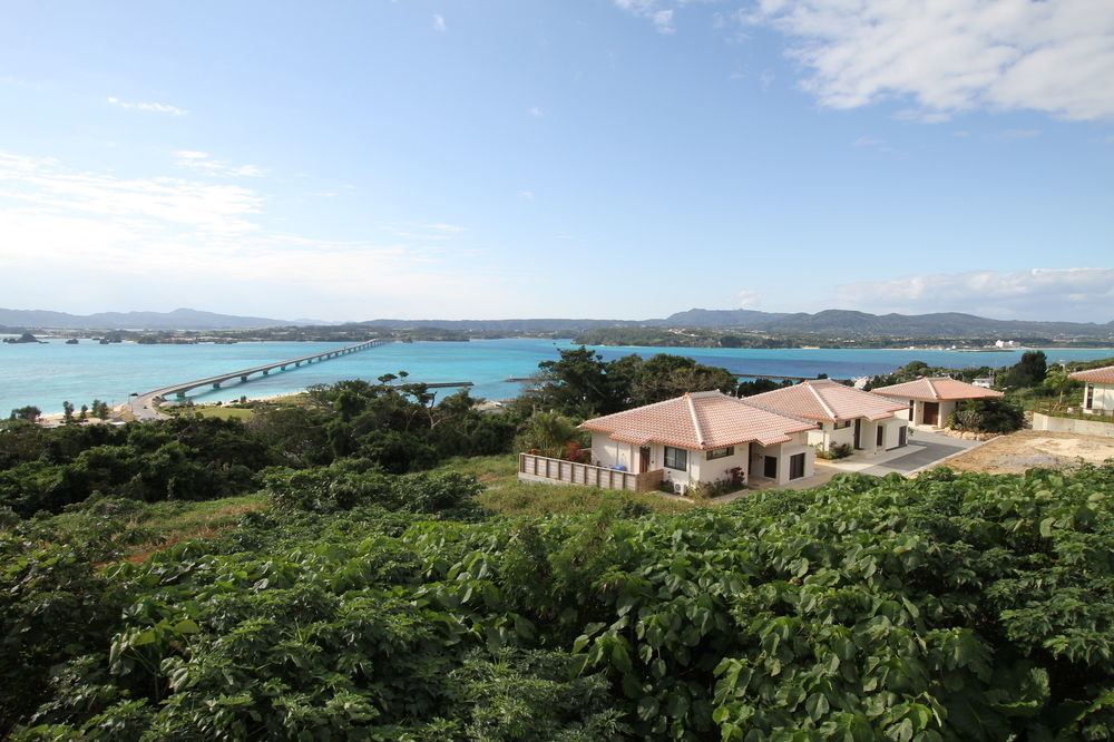 Ocean Hills Kouri Hotel Nakijin Bagian luar foto